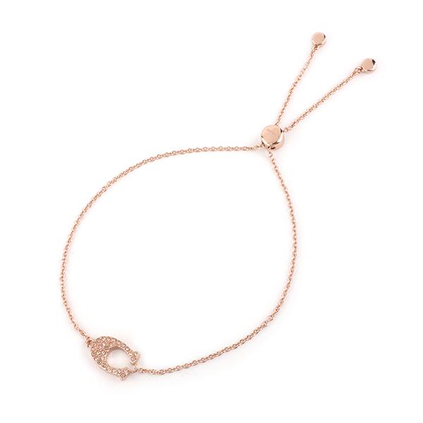 並行輸入 コーチ ブレスレット COACH パヴェ シグネチャー 91427 RGDレディース ピン...