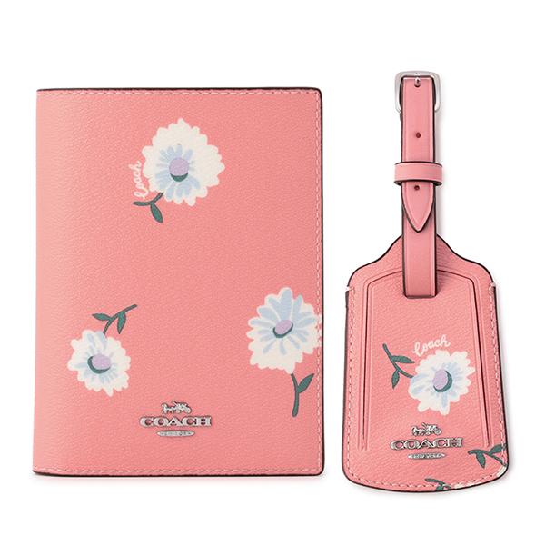 並行輸入 コーチ カードケース COACH デイジー プリント C3061 SVSEQレディース ピ...