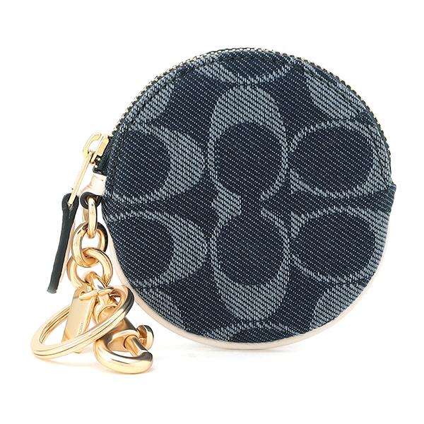 並行輸入 コーチ ポーチ COACH シグネチャー ジャカード C3122 IMDENレディース ブ...