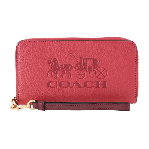 並行輸入 コーチ 長財布(ラウンドファスナー) ピンク COACH C3548 IMSQO 爆買
