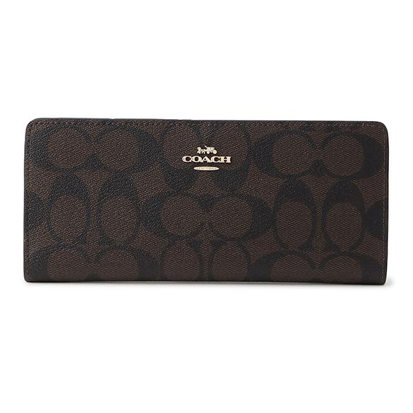 並行輸入 コーチ 長財布 ブラウン 茶 COACH C3549 IMAA8 爆買