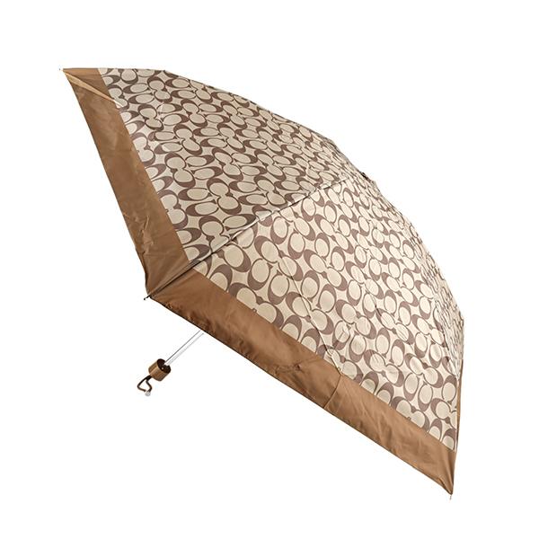 並行輸入 コーチ 傘 COACH シグネチャー C4322 SVBDXユニセックス ブラウン 茶