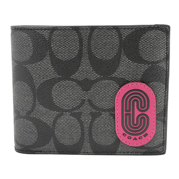 並行輸入 コーチ 2つ折り財布 COACH シグネチャー カラーブロック C8297 QBTU9メン...