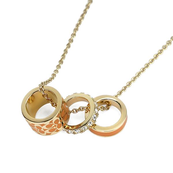 並行輸入 コーチ ネックレス COACH シグネチャー C9446 CYQレディース ゴールド 金 ...