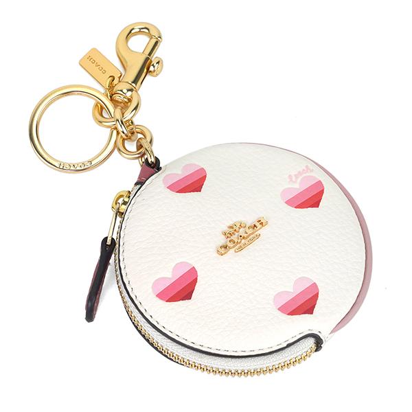 並行輸入 コーチ ポーチ COACH ストライプ ハートプリント CA044 IMLKOレディース ...