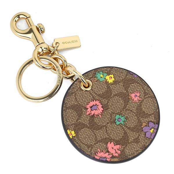 並行輸入 コーチ キーホルダー COACH シグネチャー CA046 IMROJレディース ブラウン...