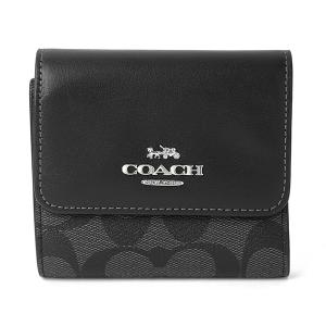 COACH（コーチ） 並行輸入 2つ折り財布 クロスグレイン 6390 IMMID