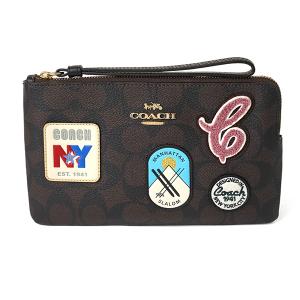 COACH 並行輸入 コーチ ポーチ シグネチャー モノグラム CF548 IMBLK