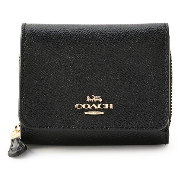 並行輸入 コーチ 3つ折り財布 ブラック 黒 COACH F37968 IMBLK 爆買
