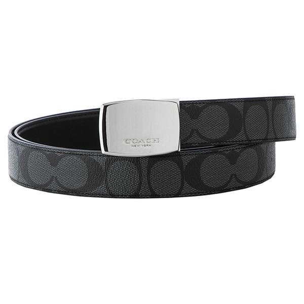 並行輸入 コーチ ベルト グレー COACH F64828 CQBK 爆買