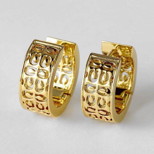 並行輸入 コーチ ピアス シグネチャー 541366 GLD710