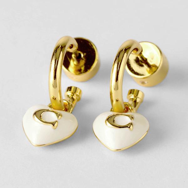 並行輸入 コーチ ピアス シグネチャー 551688 GLD100