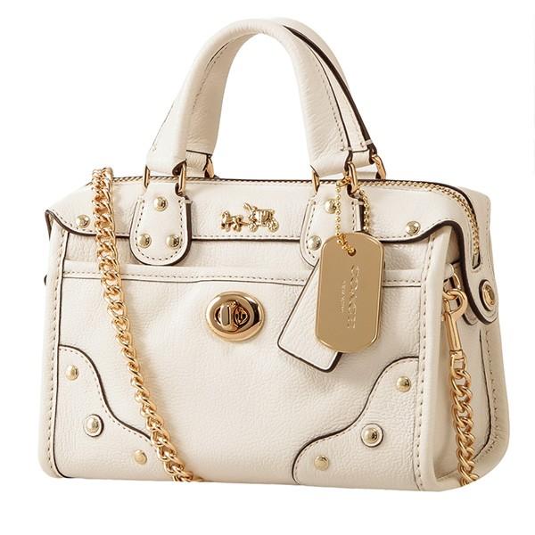 並行輸入 コーチ ハンドバッグ ライダー サッチェル 18 ソフト グレイン レザー 35319 L...