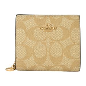 COACH 並行輸入 コーチ 2つ折り財布 シグネチャー キャンバス