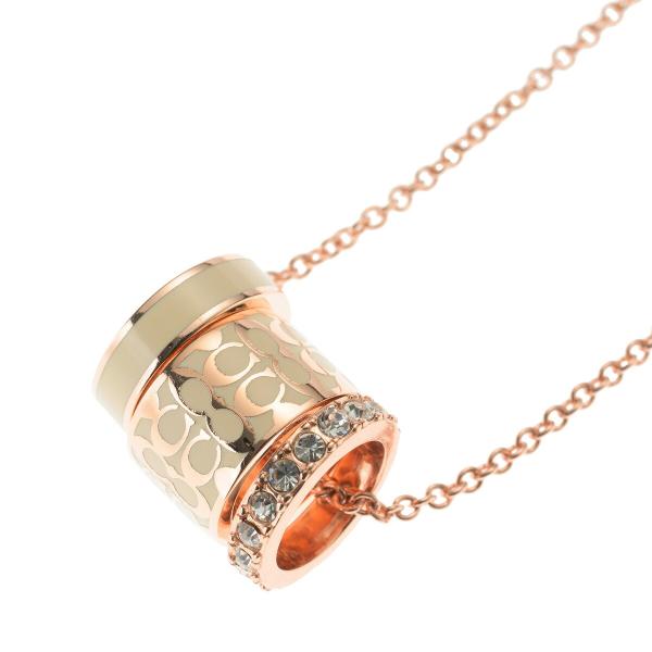 並行輸入 コーチ ネックレス COACH シグネチャー C9446 OZAレディース ゴールド 金 ...