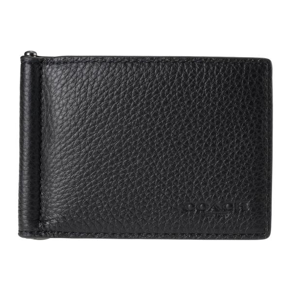 並行輸入 コーチ マネークリップ COACH ボックスド CH090 QBBKメンズ ブラック 黒