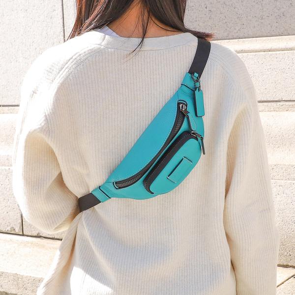 並行輸入 コーチ ウエストバッグ ボディバッグ COACH ぺブルドレザー CJ684 JIO2Yユ...