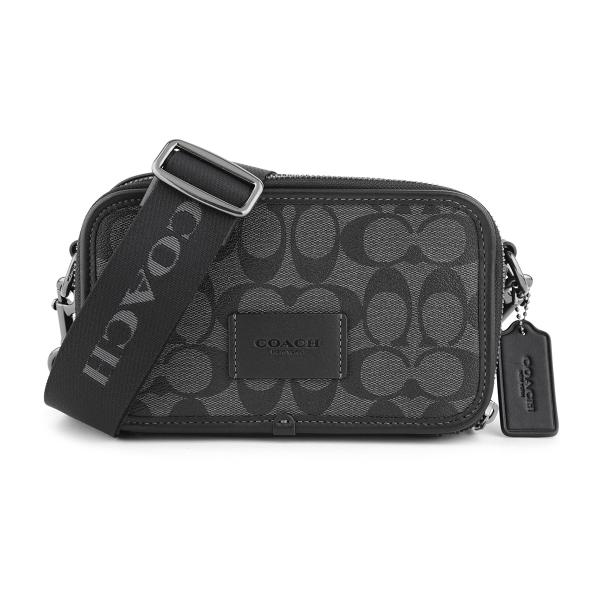 並行輸入 コーチ ショルダーバッグ COACH シグネチャー CM109 QBMI5メンズ ブラック...