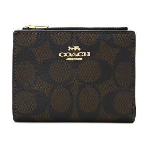COACH 並行輸入 コーチ 2つ折り財布 シグネチャー C3309 IMAA8