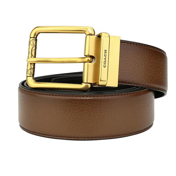 並行輸入 コーチ ベルト COACH スクエア ローラー CQ015 ABFD2メンズ ブラウン