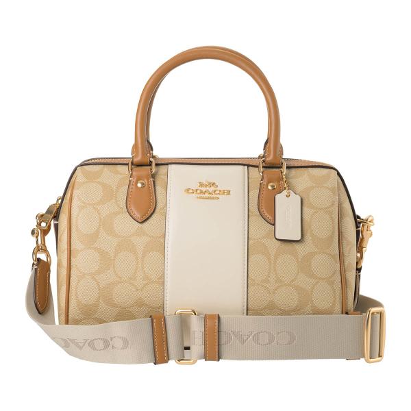 並行輸入 コーチ トートバッグ COACH シグネチャー CR122 IMWQJレディース ベージュ