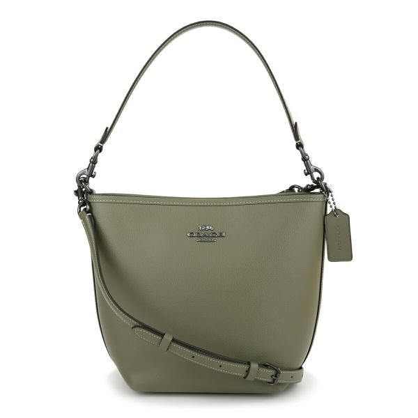 並行輸入 コーチ ハンドバッグ COACH ぺブルドレザー CT801 QBMGRレディース カーキ...