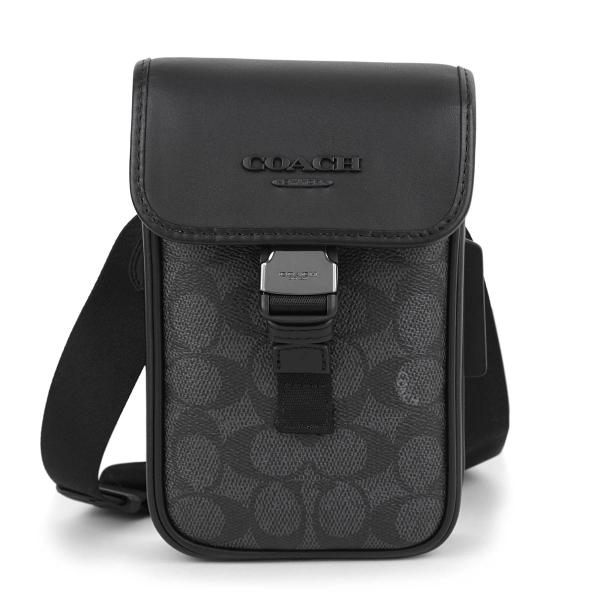 並行輸入 コーチ ショルダーバッグ COACH シグネチャー CT885 QBMI5メンズ グレー ...