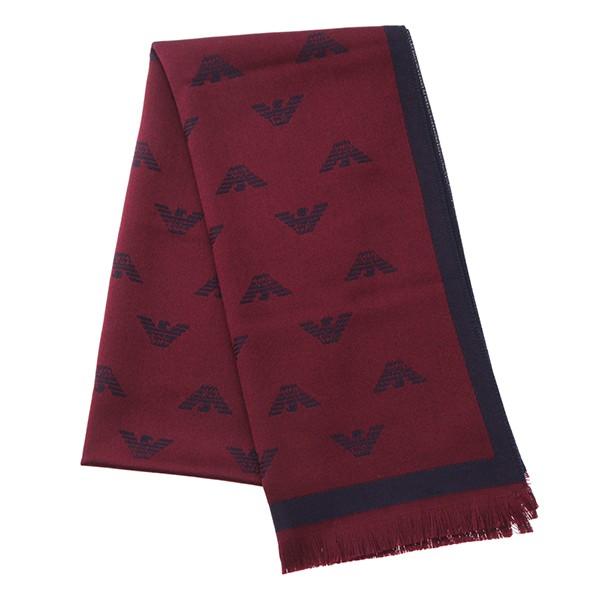 並行輸入 アルマーニ マフラー・ストール ウールマフラー 625009 8P306 176 バーガン...