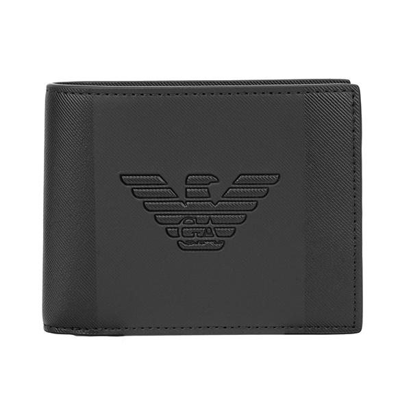 並行輸入 アルマーニ  2つ折り財布 エンポリオアルマーニ Y4R165 YFE6J 81072 ブ...