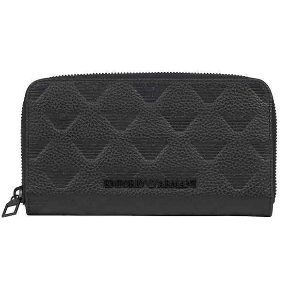 並行輸入 アルマーニ 長財布(ラウンドファスナー) ARMANI エンポリオアルマーニ YEME49...