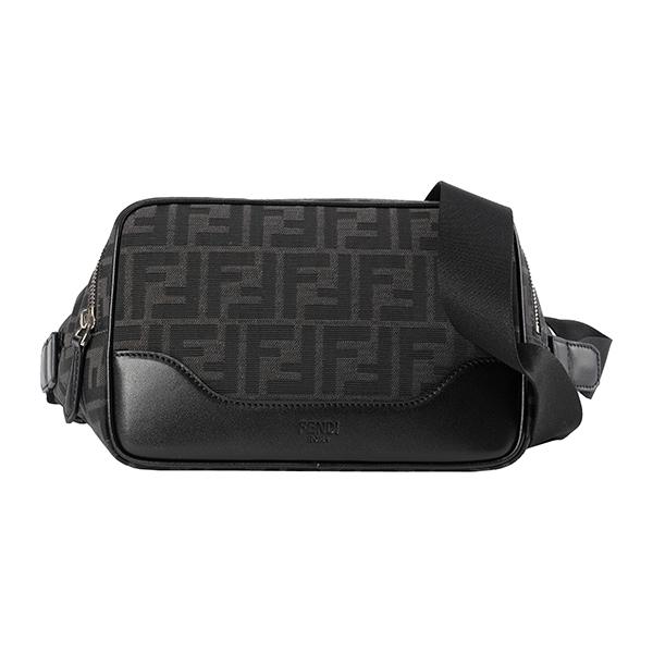 並行輸入 フェンディ ウエストバッグ・ボディバッグ ブラック 黒 FENDI 7VA526 AG0M...