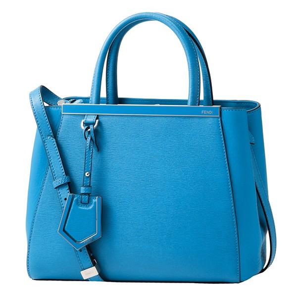 並行輸入 フェンディ ハンドバッグ プチ トゥージュール 8BH253 D7E F0G18 ブルー ...