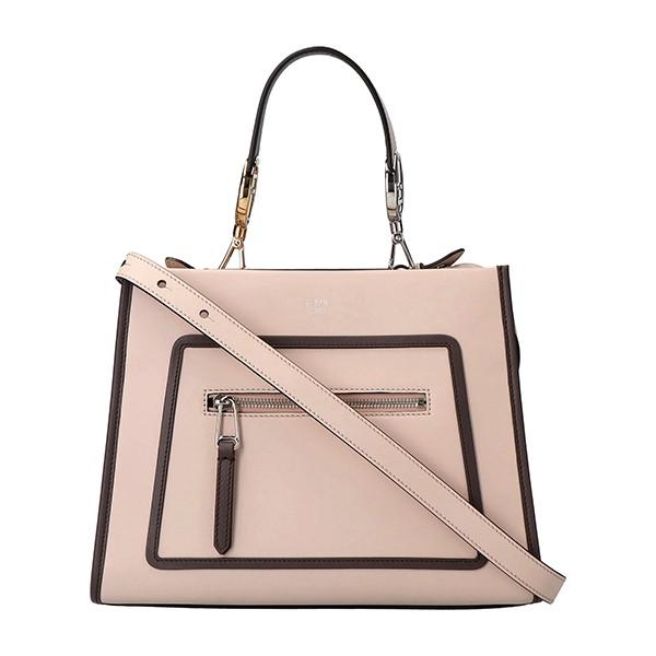 並行輸入 フェンディ  ハンドバッグ ラナウェイ 8BH344 SIZ F1337 ベージュ 爆買