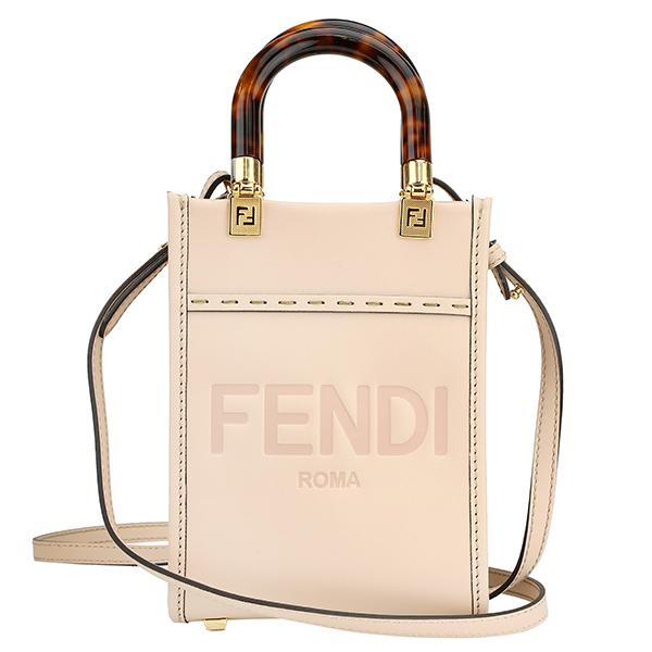 並行輸入 フェンディ ショルダーバッグ FENDI ミニ サンシャイン ショッパー 8BS051 A...