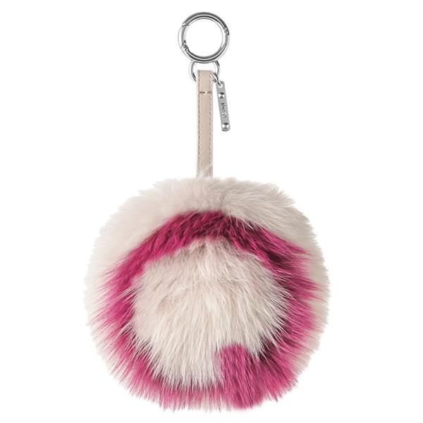 並行輸入 フェンディ  キーホルダー ポンポンチャーム ヴォルぺ ビッコローレ 7AR45Q 5AC...