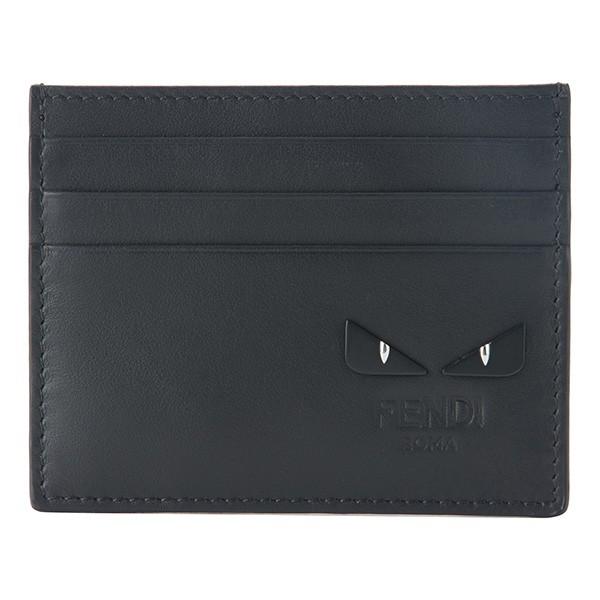 並行輸入 フェンディ カードケース バッグ バグズ アイ 7M0164 6OC F0GXN ブラック...