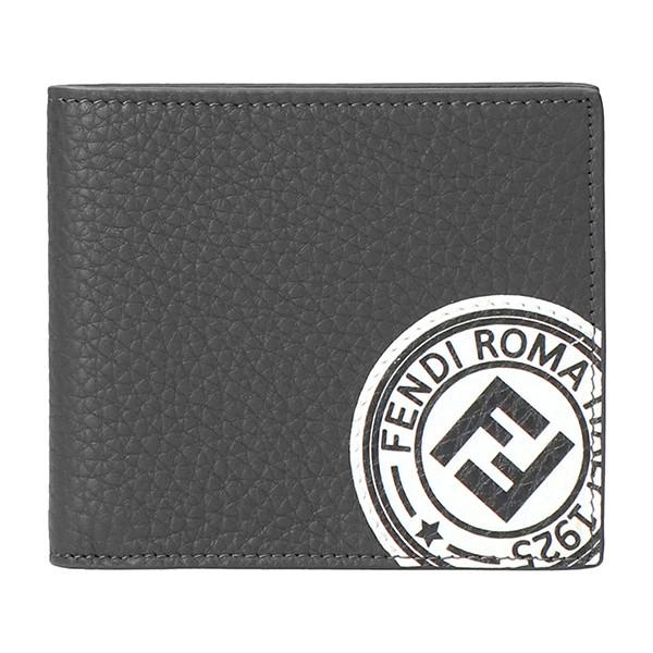 並行輸入 フェンディ 2つ折り財布 ダークグレー FENDI 7M0169 A4NR F0X2Q 爆...