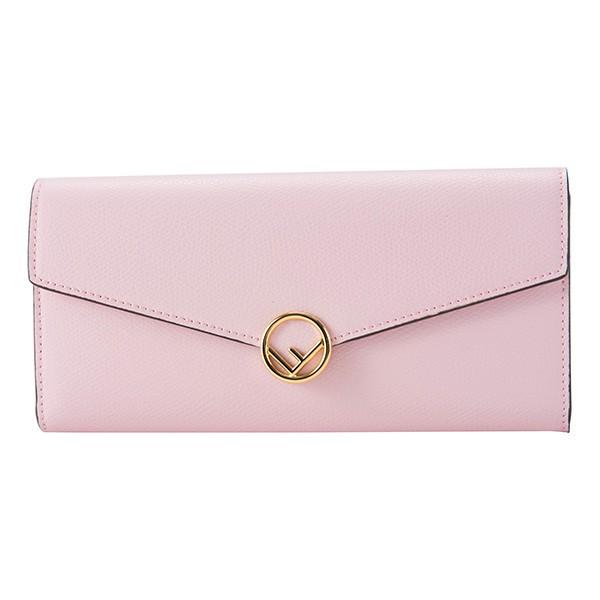 並行輸入 フェンディ 長財布 CONTINENTAL 8M0251 A18B F01KW ライトピン...