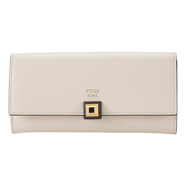 並行輸入 フェンディ 長財布 CONTINENTAL 8M0251 SWD F11RJ アイボリー/...