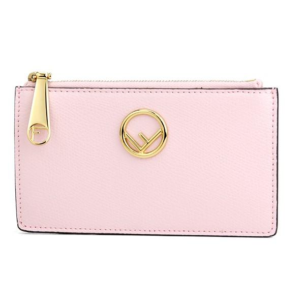 並行輸入 フェンディ カードケース カードホルダーポーチ 8M0348 A18B F01KW ピンク...