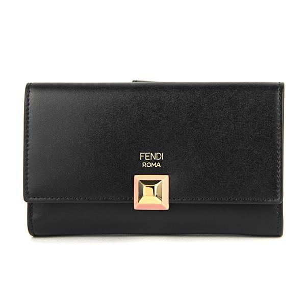 並行輸入 フェンディ 2つ折り財布 MEDIUM WALLET 8M0379 SR0 F13JQ ブ...