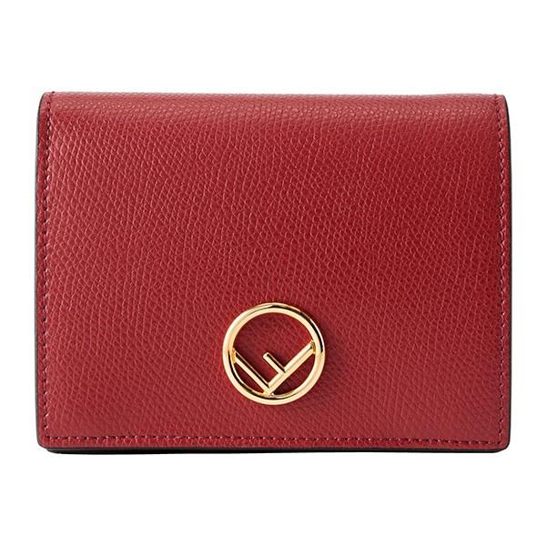 並行輸入 フェンディ  2つ折り財布 エフ イズ フェンディ 8M0387 A18B F0MVV レ...