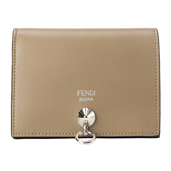 並行輸入 フェンディ  2つ折り財布 バイザウェイ 8M0387 SME F0NJ3 ベージュ系 爆...