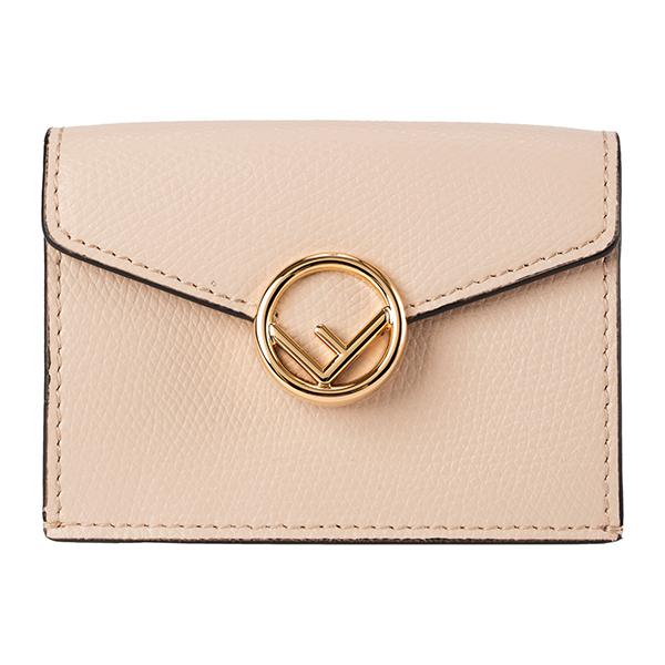 並行輸入 フェンディ  3つ折り財布 エフ イズ フェンディ 8M0395 A18B F1BA9 ピ...