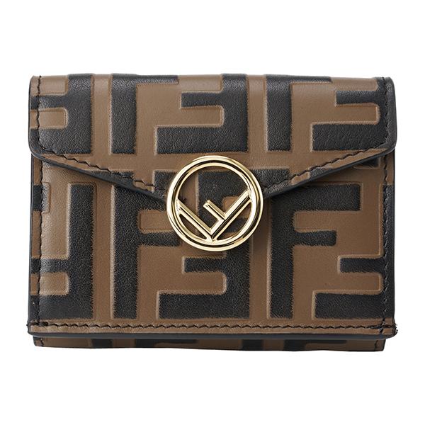 並行輸入 フェンディ  3つ折り財布 エフ イズ フェンディ 8M0395 AAFM F13VK ブ...