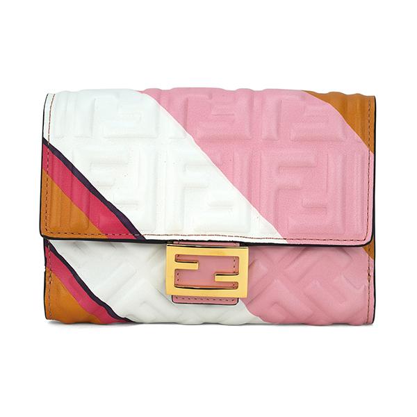 並行輸入 フェンディ 3つ折り財布 FENDI ピーカブー 8M0419 AK2K F0W52レディ...