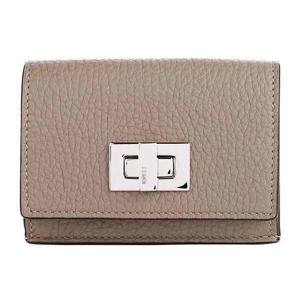 並行輸入 フェンディ 3つ折り財布 FENDI ピーカブー セレリア 8M0426 A91B F07...