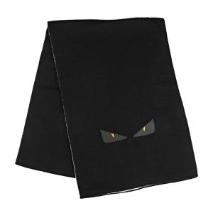 E5571-59◾️フェンディ　ロゴニット　マフラー FENDI（フェンディ） ズッカ FF ロゴ マフラー ストール ショール