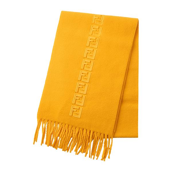 並行輸入 フェンディ マフラー ストール FENDI FFロゴ FXS124 AH7M F0QF1ユ...