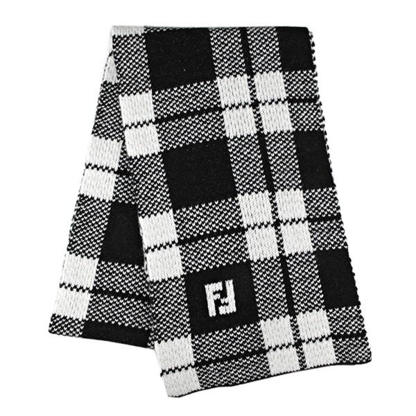 並行輸入 フェンディ マフラー・ストール スカーフ FXS346 A40I F0QA1 ブラック 黒...